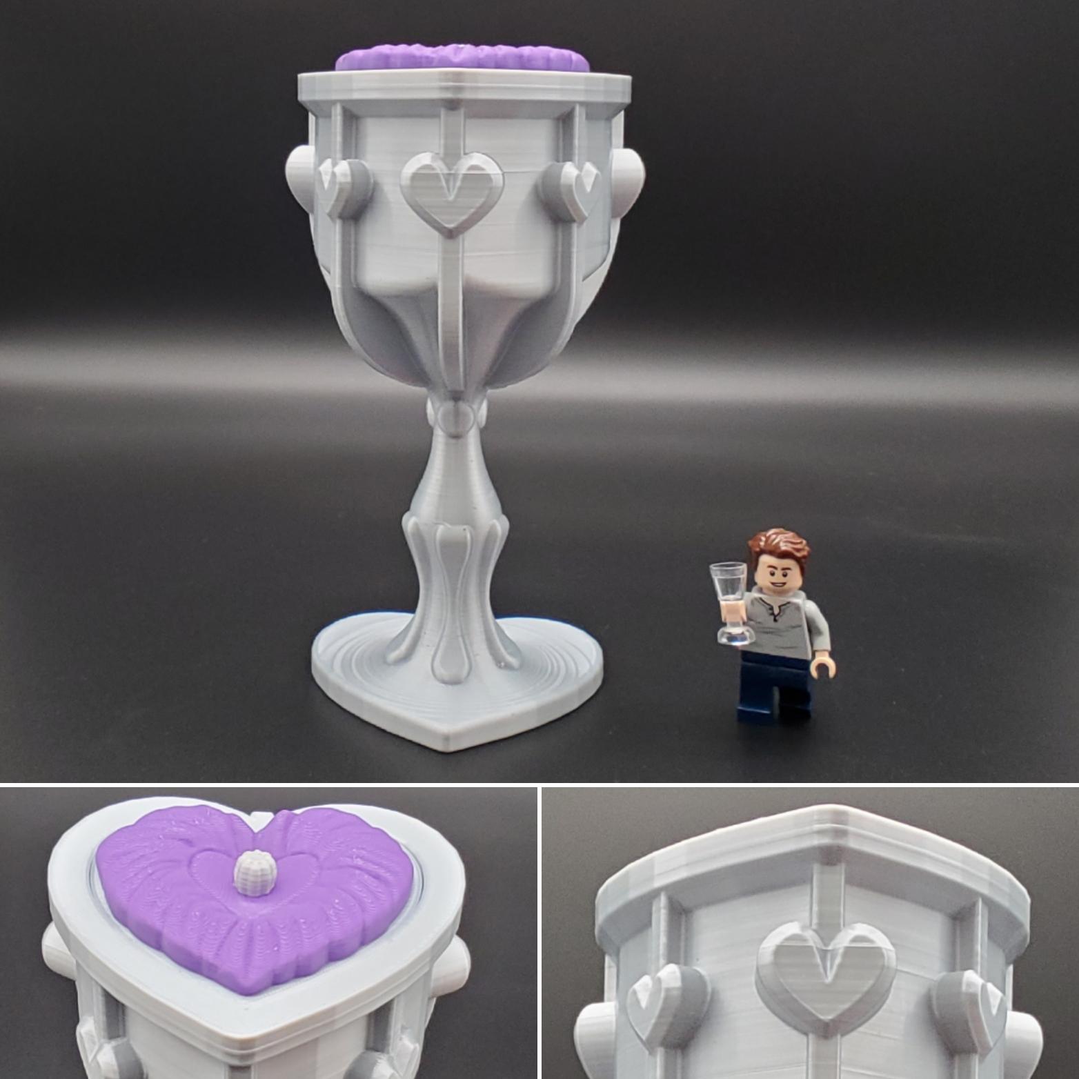 Heart Goblet (remix) 3d model