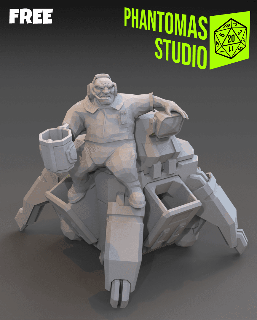 Deep Rock Galactic - Mission Control 3d model