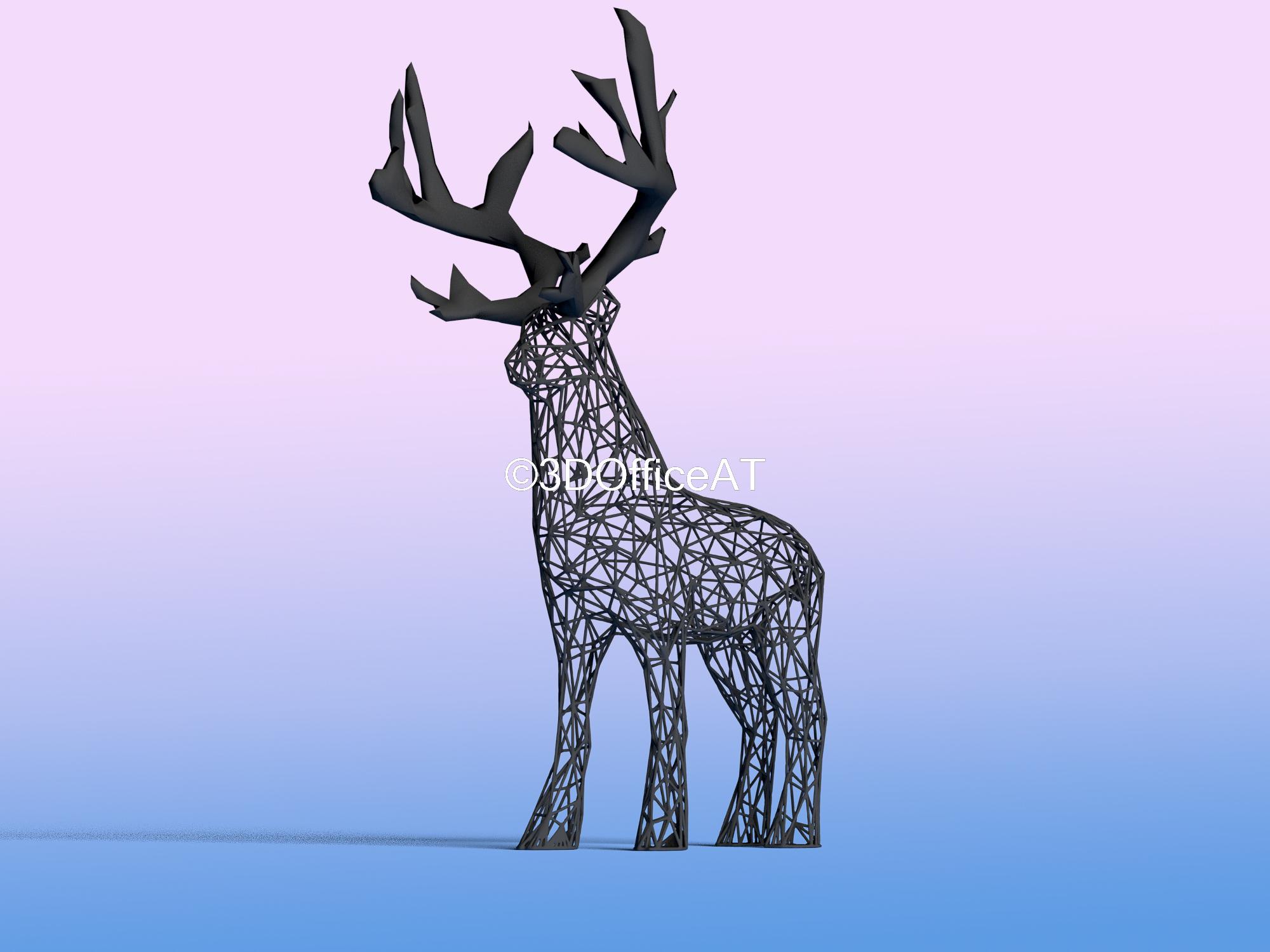 Reindeer 🦌🎅  3d model