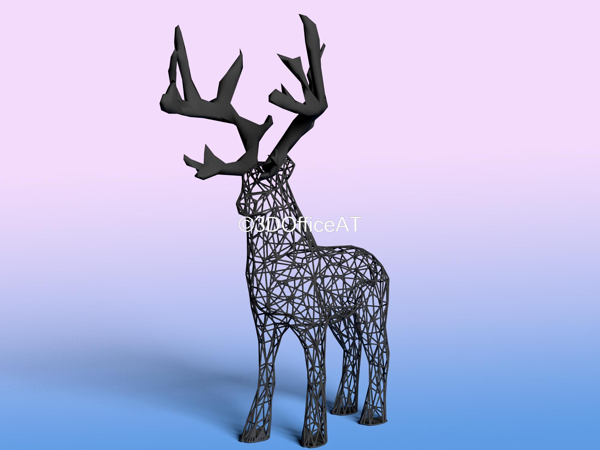 Reindeer 🦌🎅  3d model