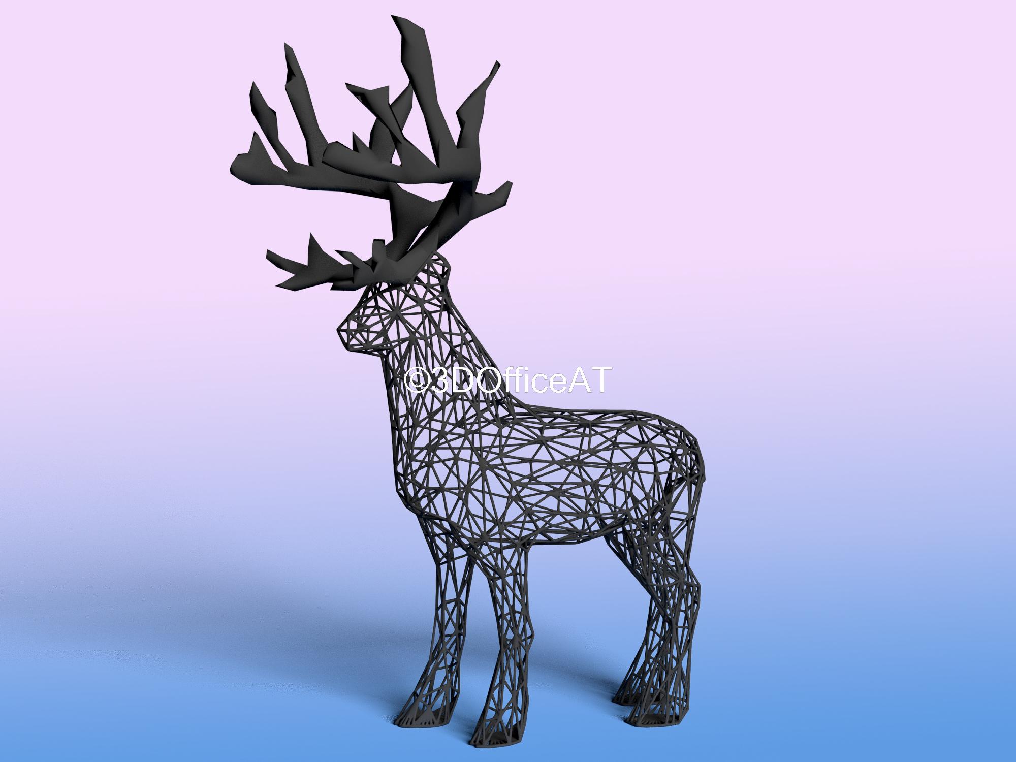 Reindeer 🦌🎅  3d model