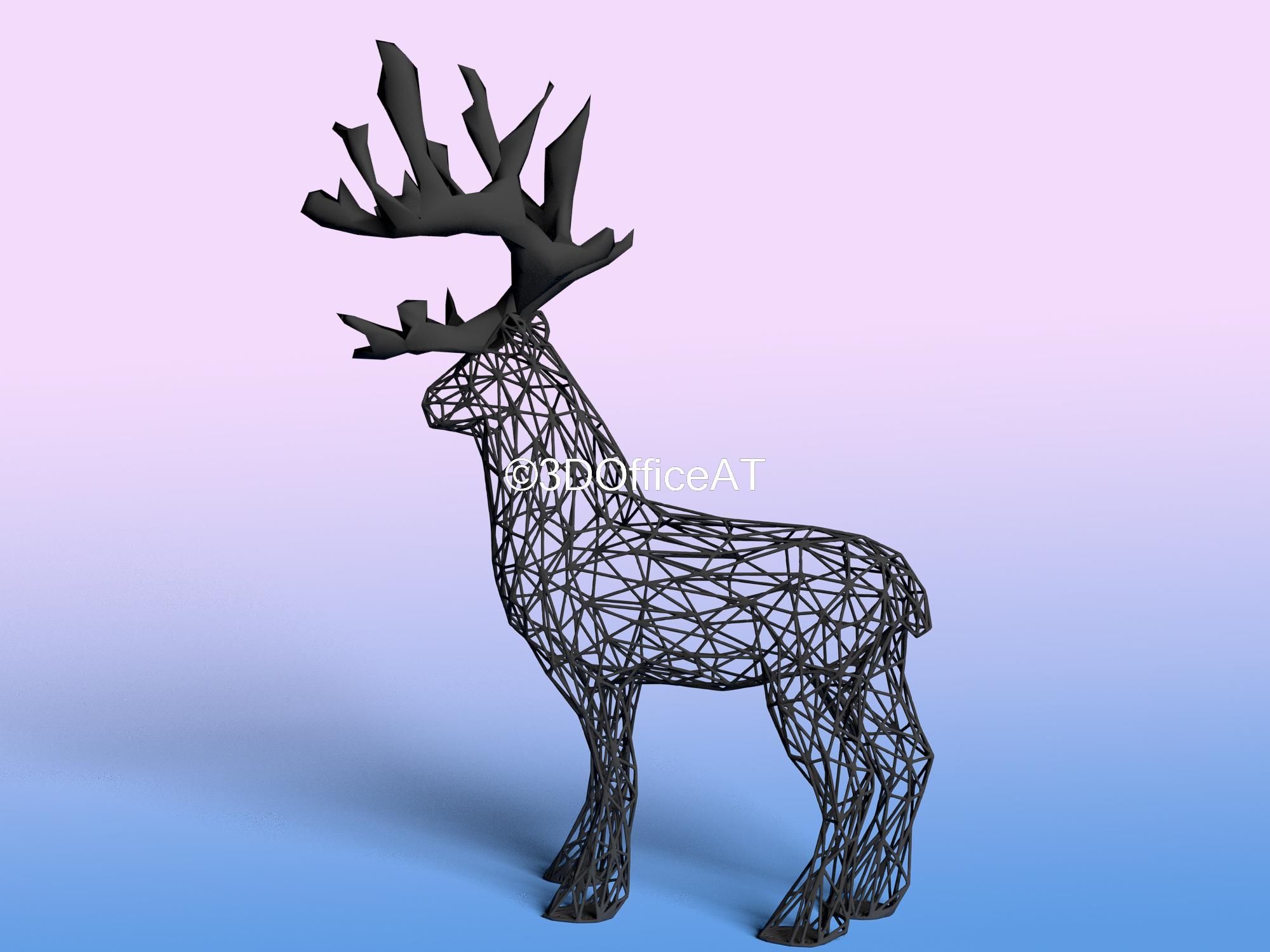 Reindeer 🦌🎅  3d model