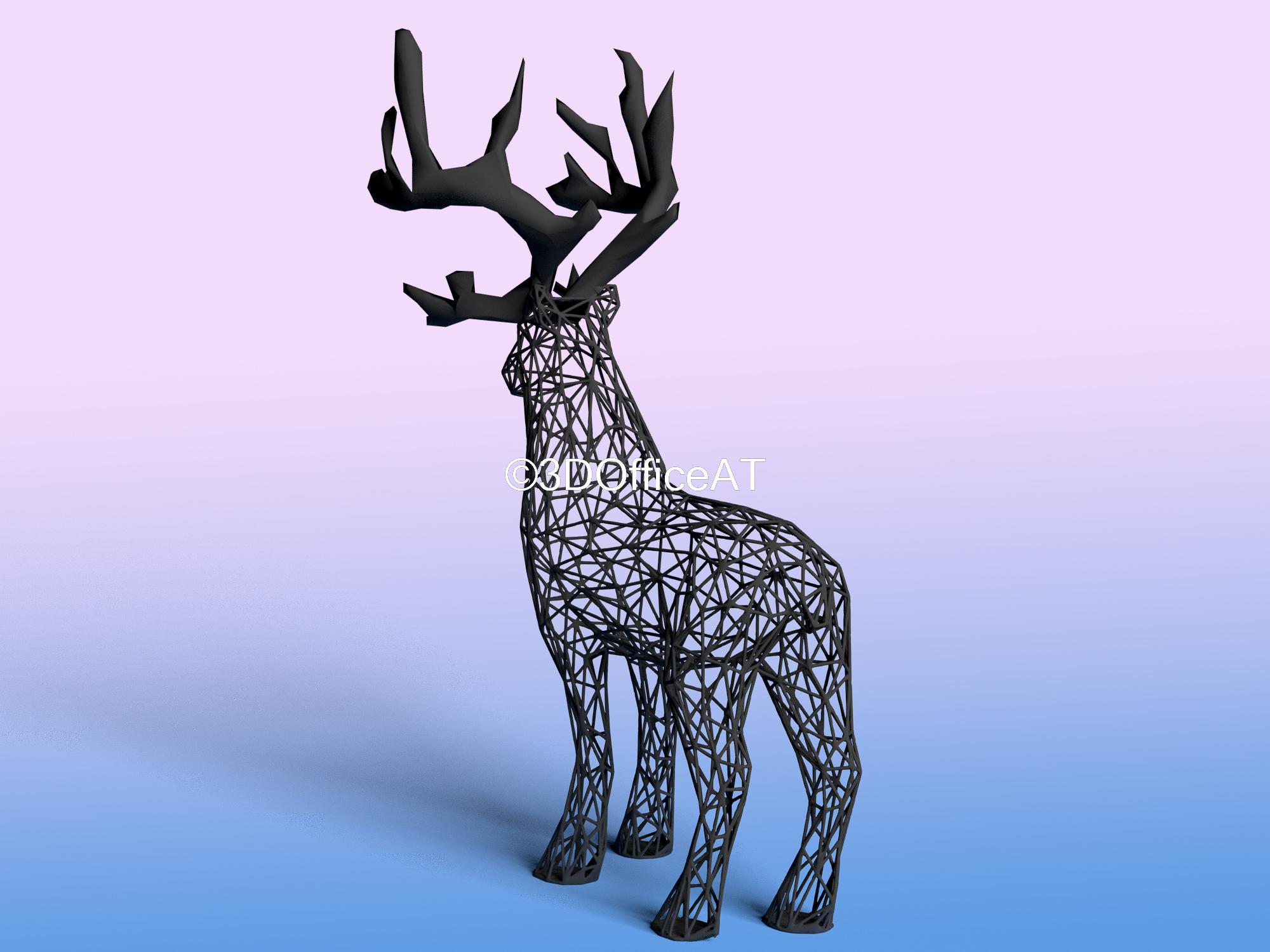 Reindeer 🦌🎅  3d model