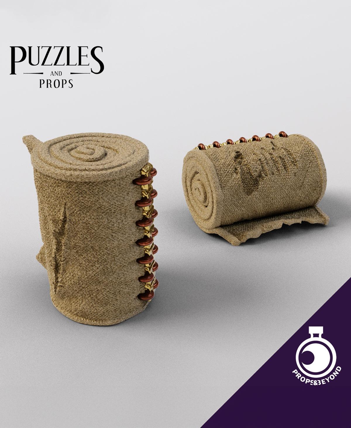 Puzzles and Props - Monster Trophies 3d model