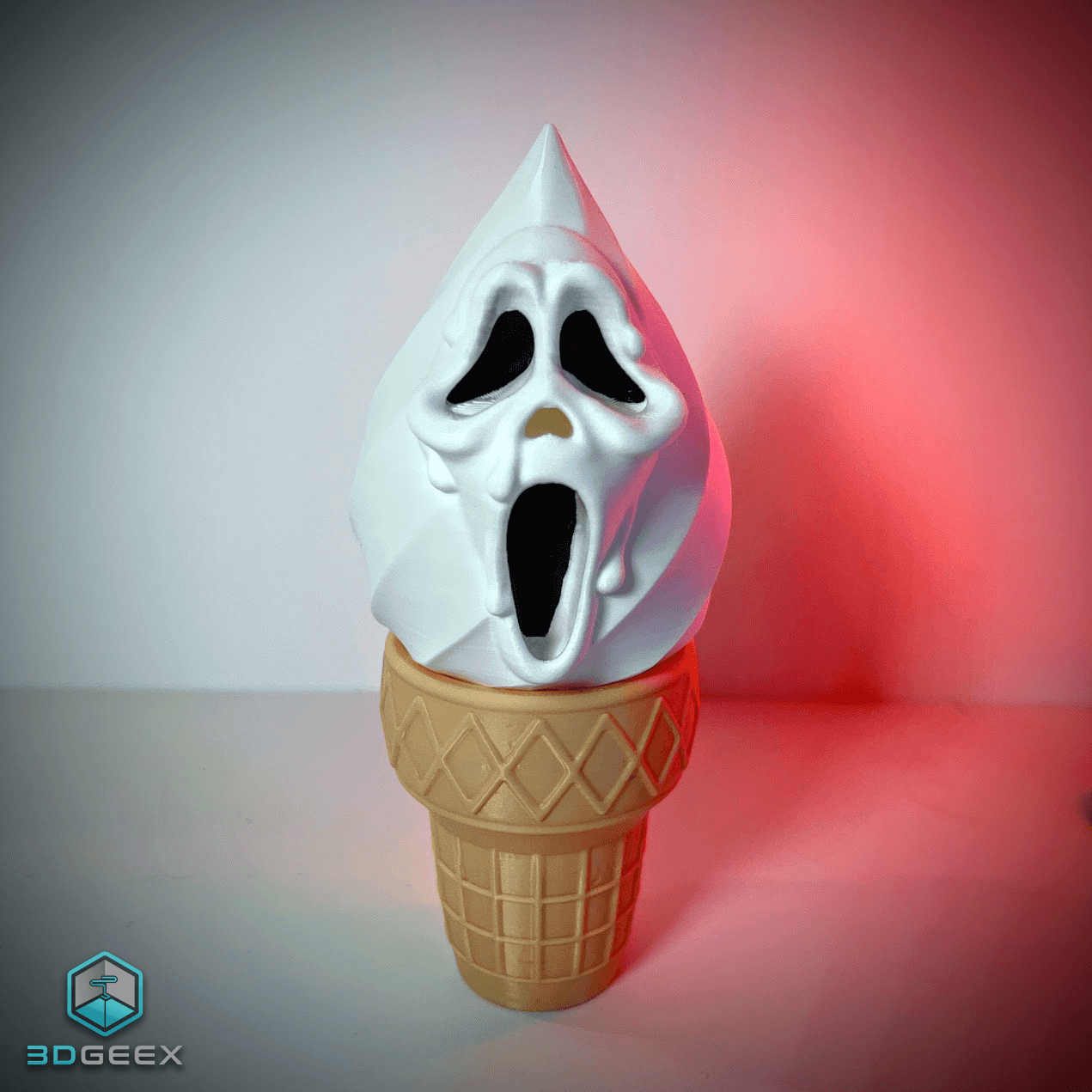 I Scream: Skull, Zombie & Ghostface 3d model