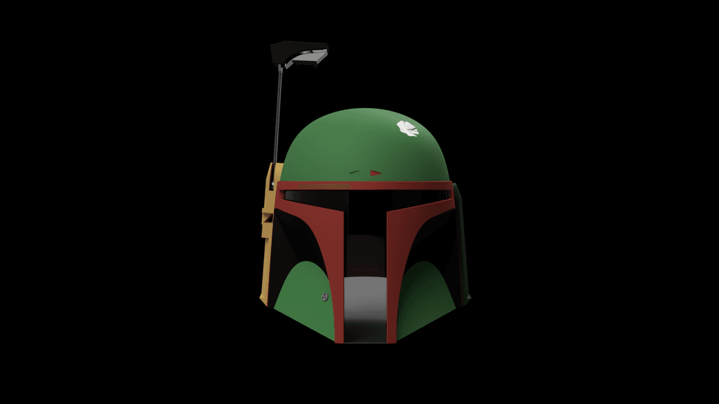 ESB Boba Fett Inspired Helmet 3d model