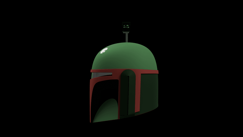 ESB Boba Fett Inspired Helmet 3d model