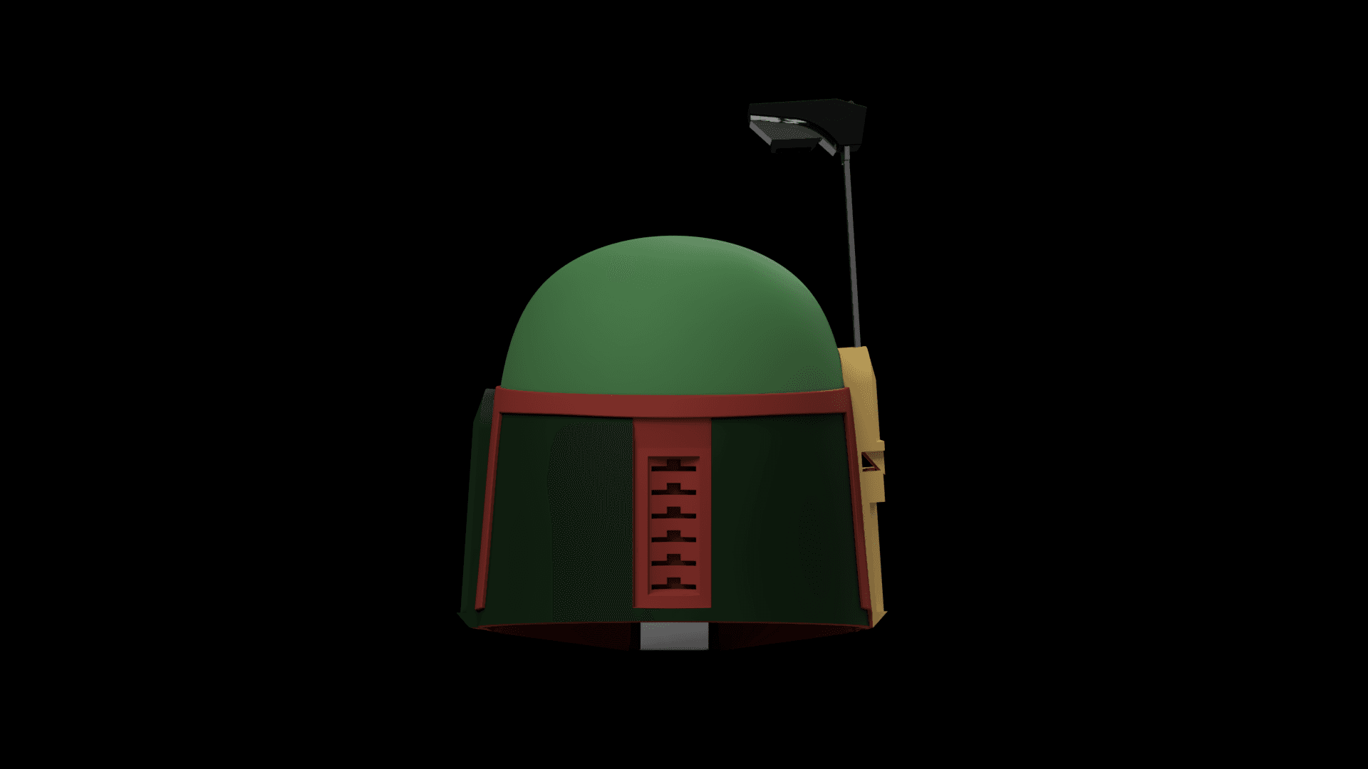 ESB Boba Fett Inspired Helmet 3d model