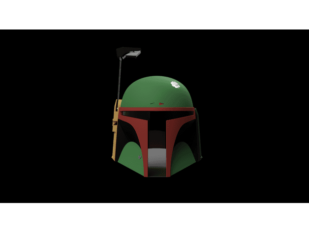 ESB Boba Fett Inspired Helmet 3d model