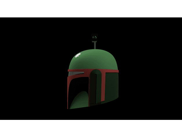 ESB Boba Fett Inspired Helmet 3d model