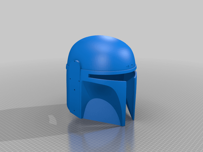 ESB Boba Fett Inspired Helmet 3d model