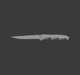 Nomad knife CSGO 3d model