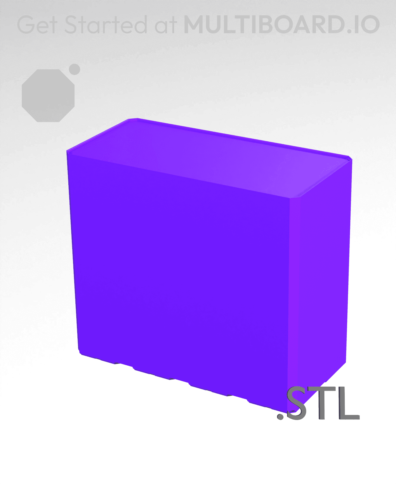 4x2x3·5 - Multibin Insert - STL Remixing File 3d model