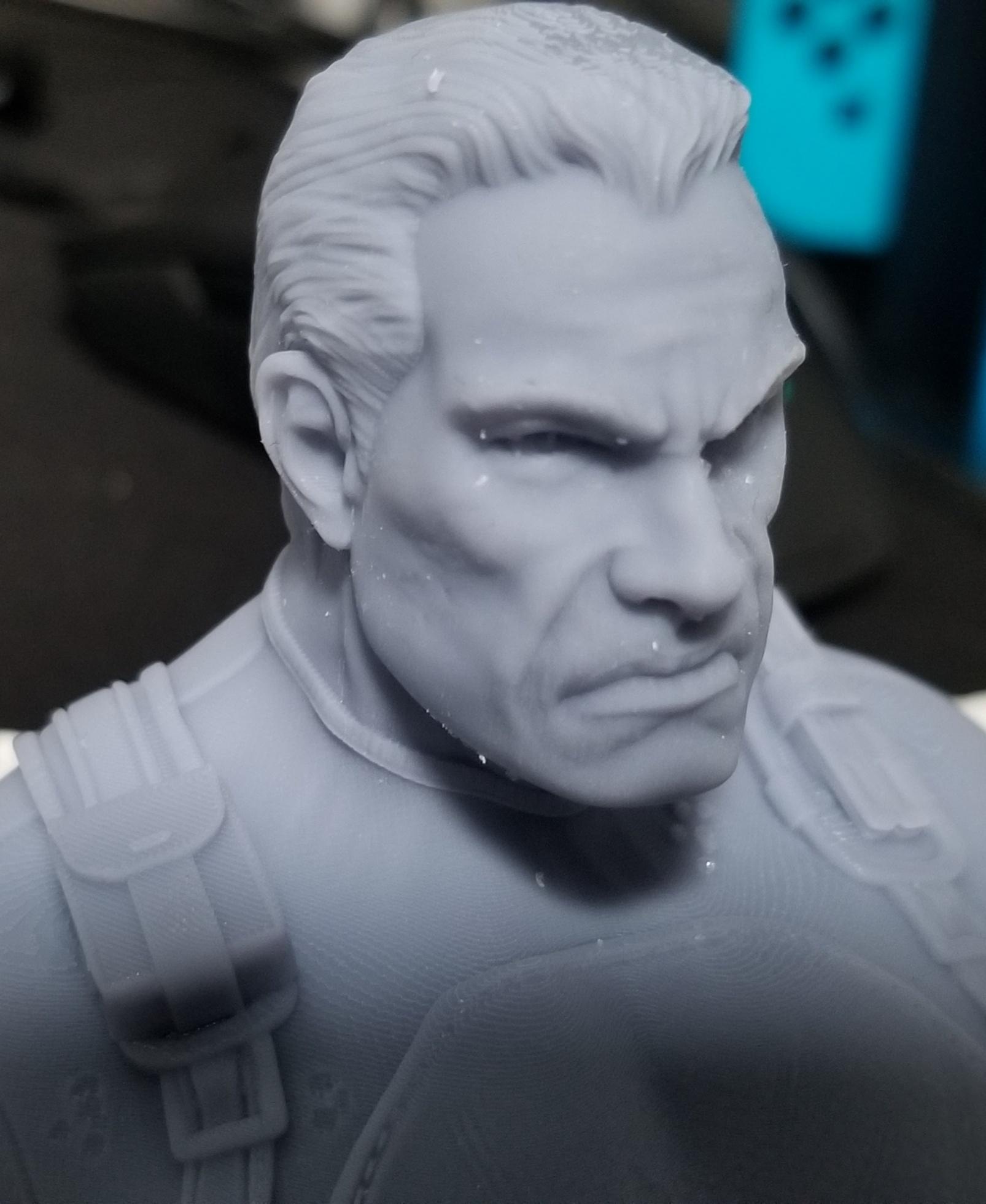 The Punisher Bust (Pre-Supported) 3d model