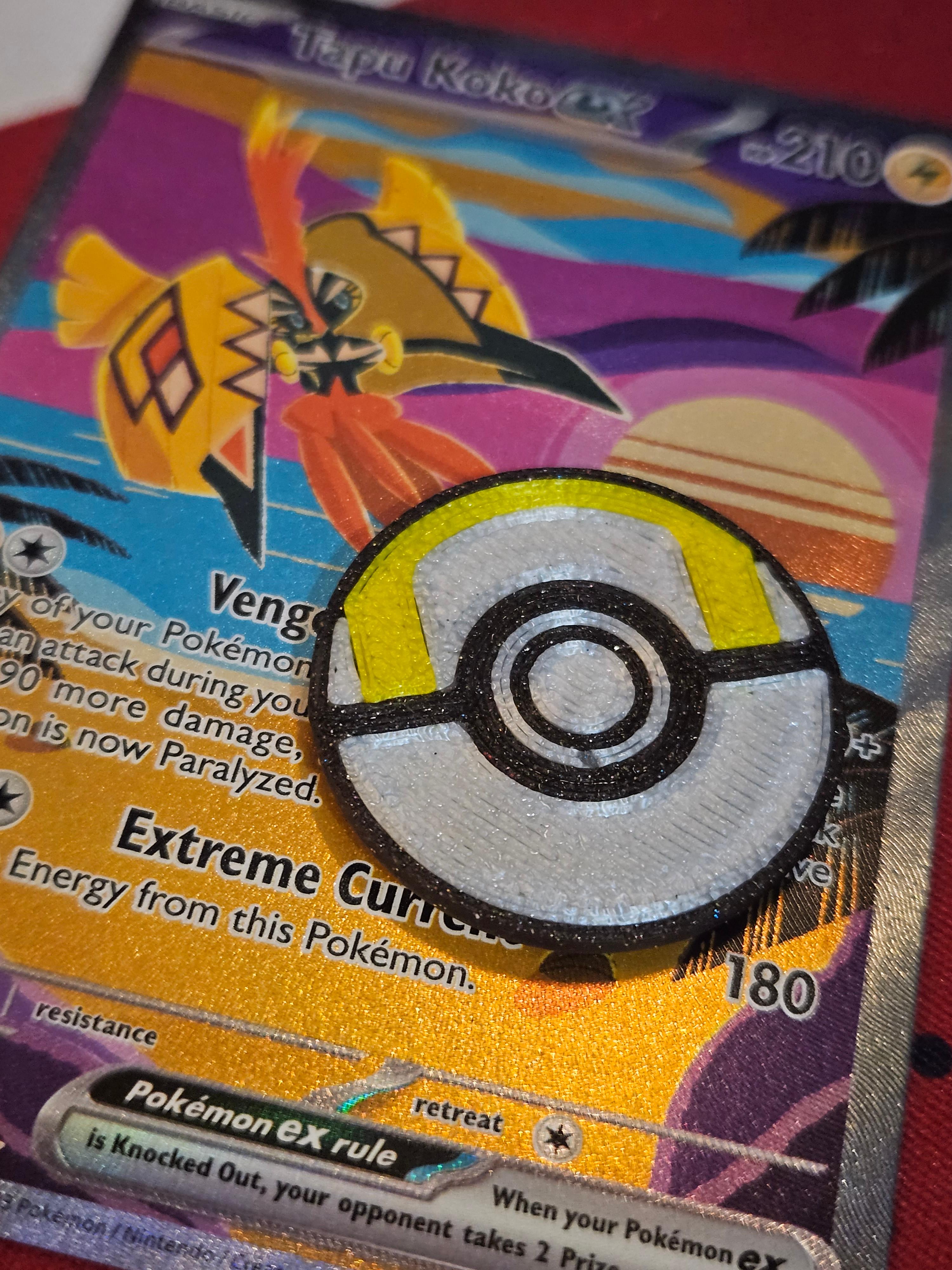 Ultra Ball Token Double Sided Ver. 3d model