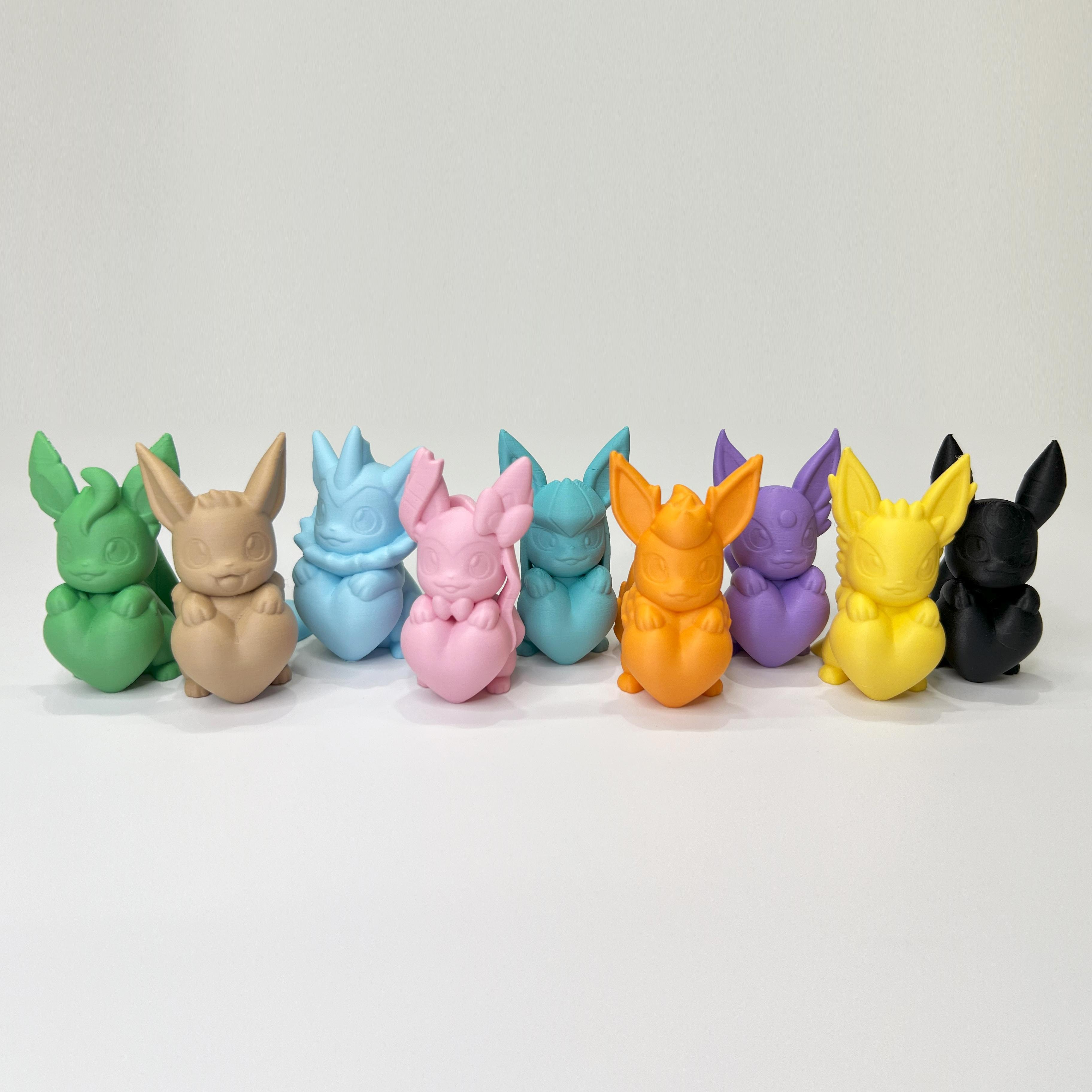 Valentine Eeveelution Set 3d model