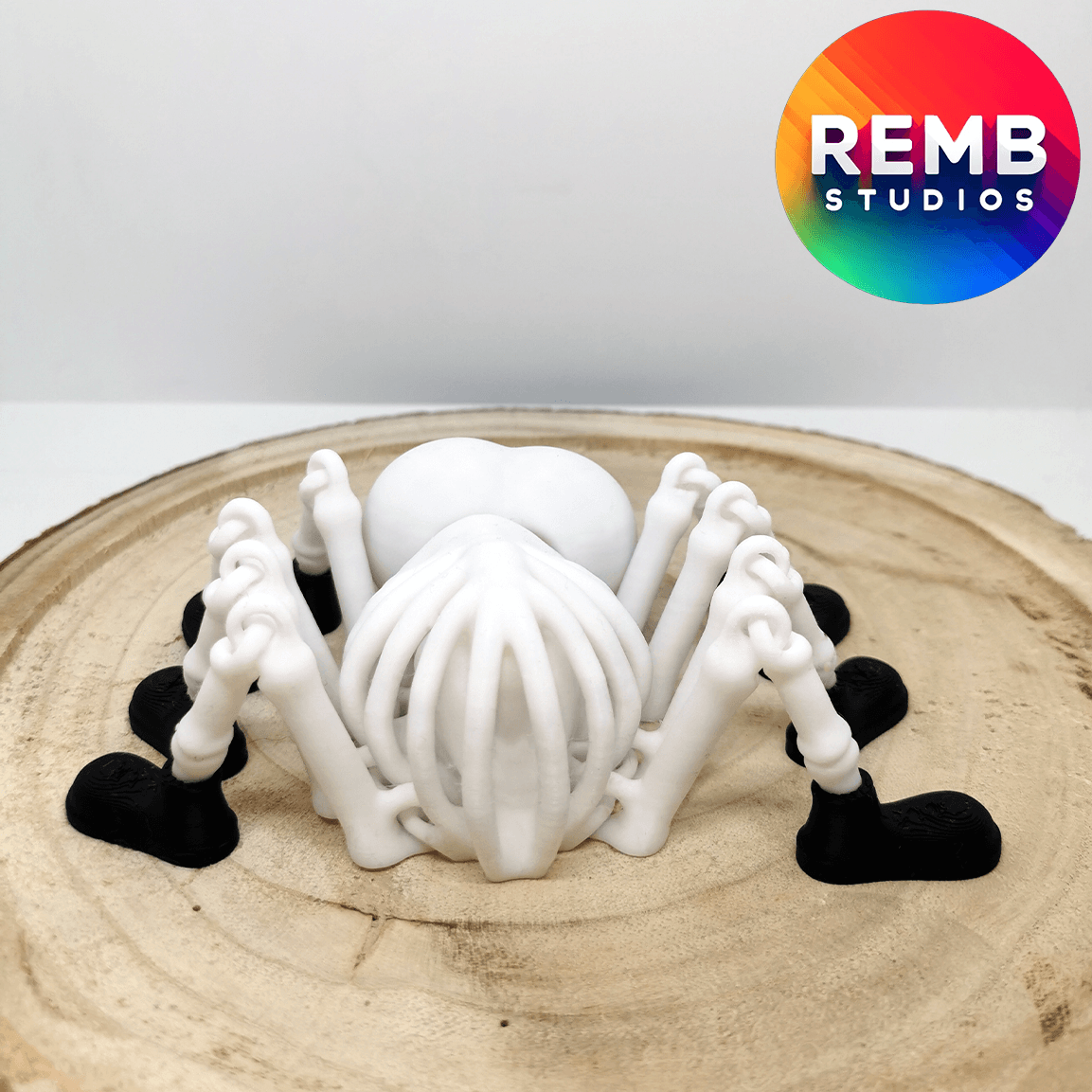 Flexi Skeleton Spider | Articulated Spider NO Support 3d model