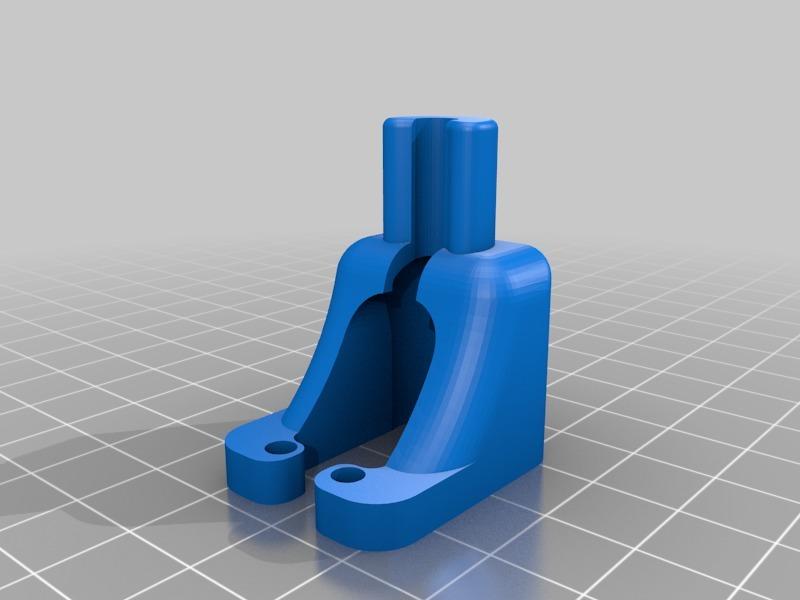 bowden tube holder A5  3d model