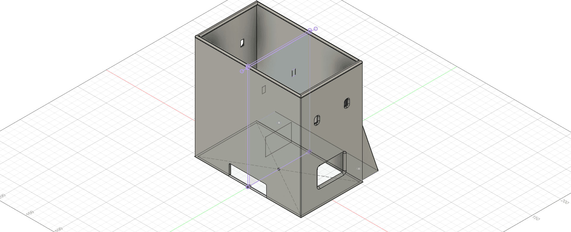 Double Din Box v5.3mf 3d model