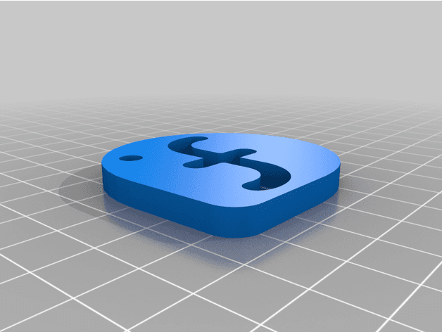 Linux Distros Keychains Collection 3d model