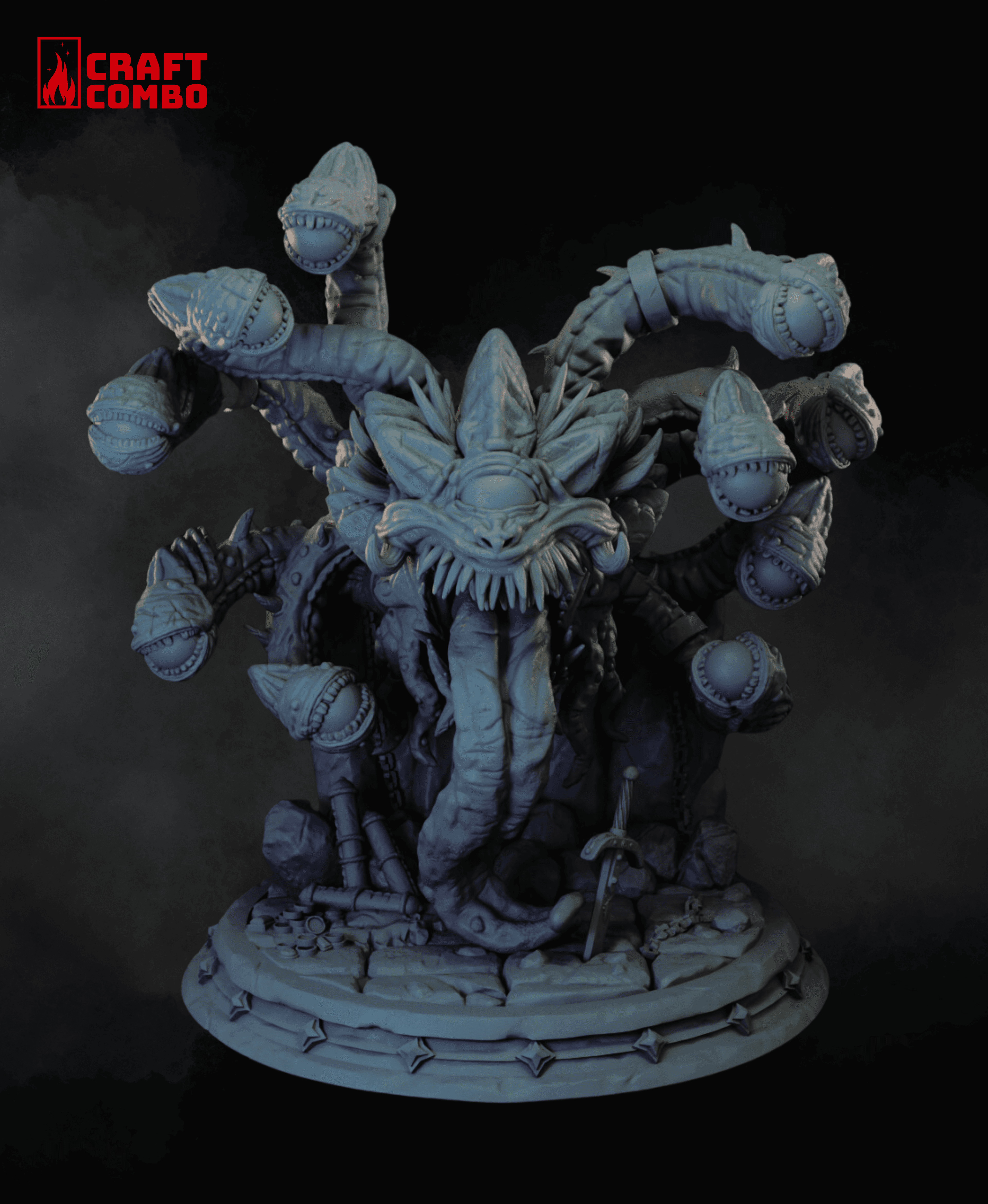 Beholder - D&D Mini 3d model