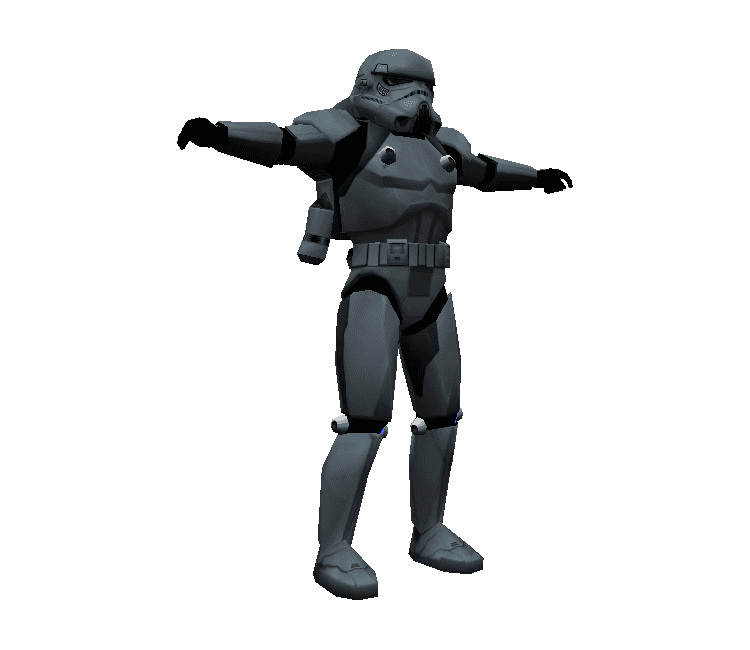 TX-130 Sabre Tank and Dark Trooper 3d model