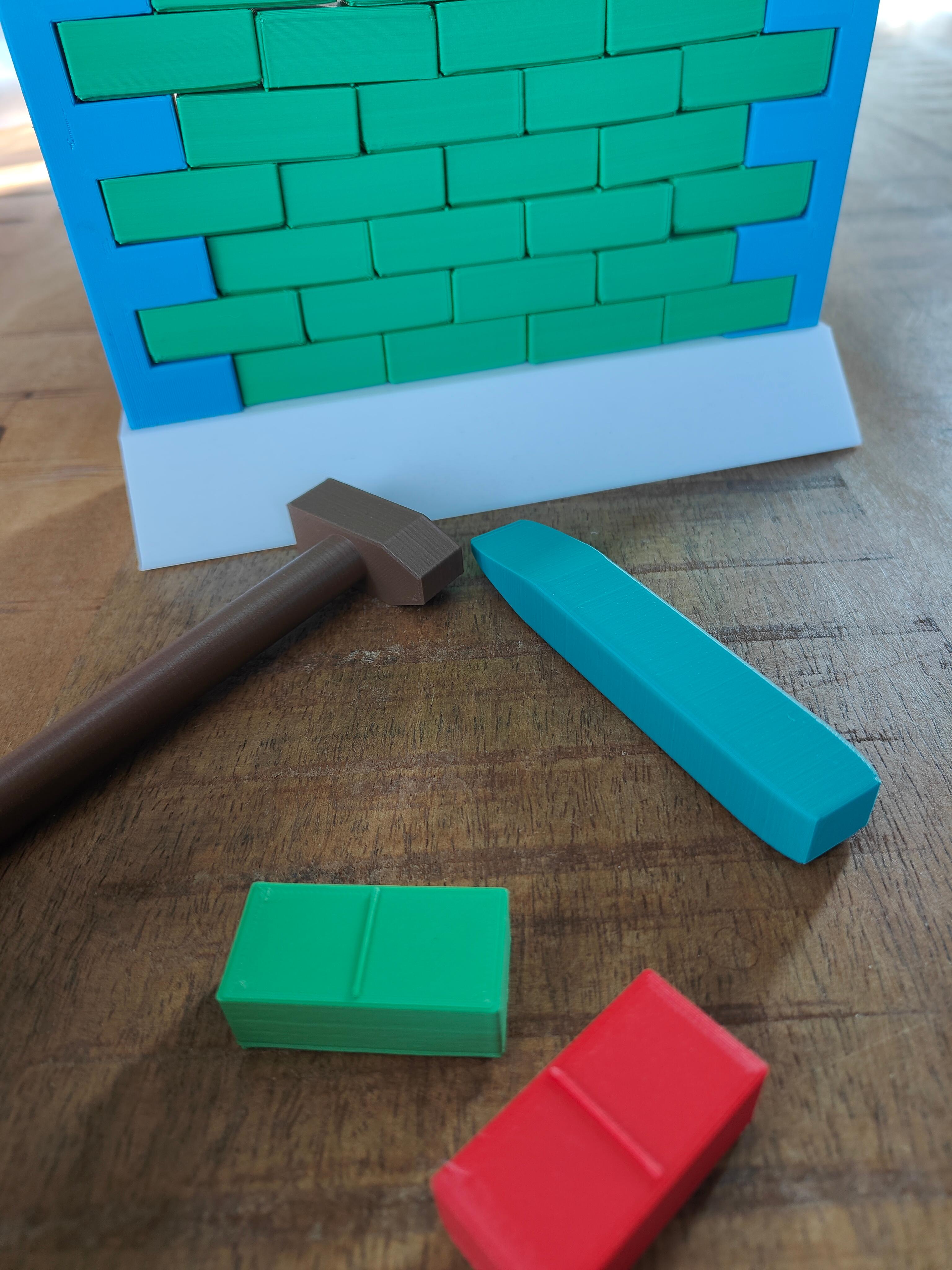 Brick Wall Game 3d model