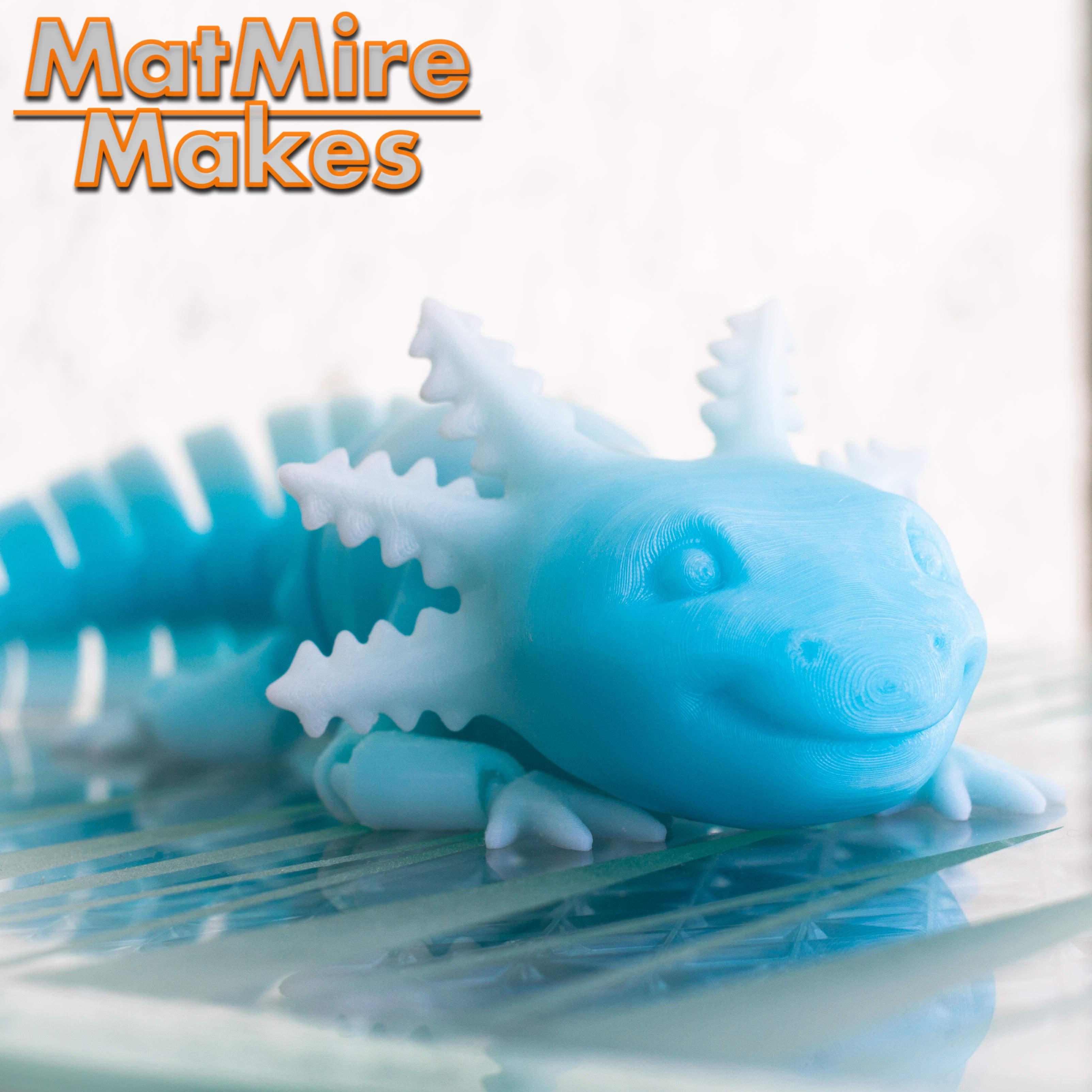 Axolotl - Articulated Figure 3d model