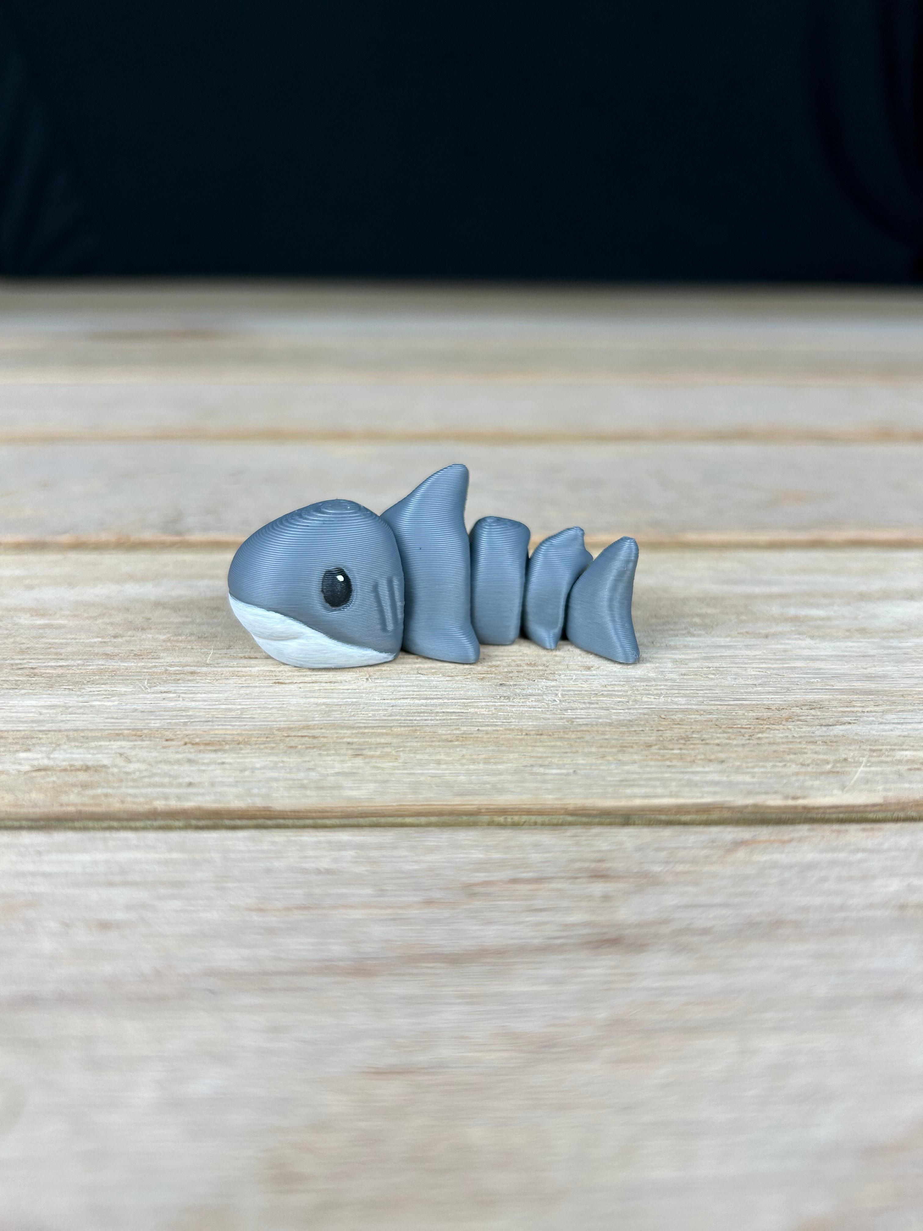 Sharkie Smiling Fidget 3d model