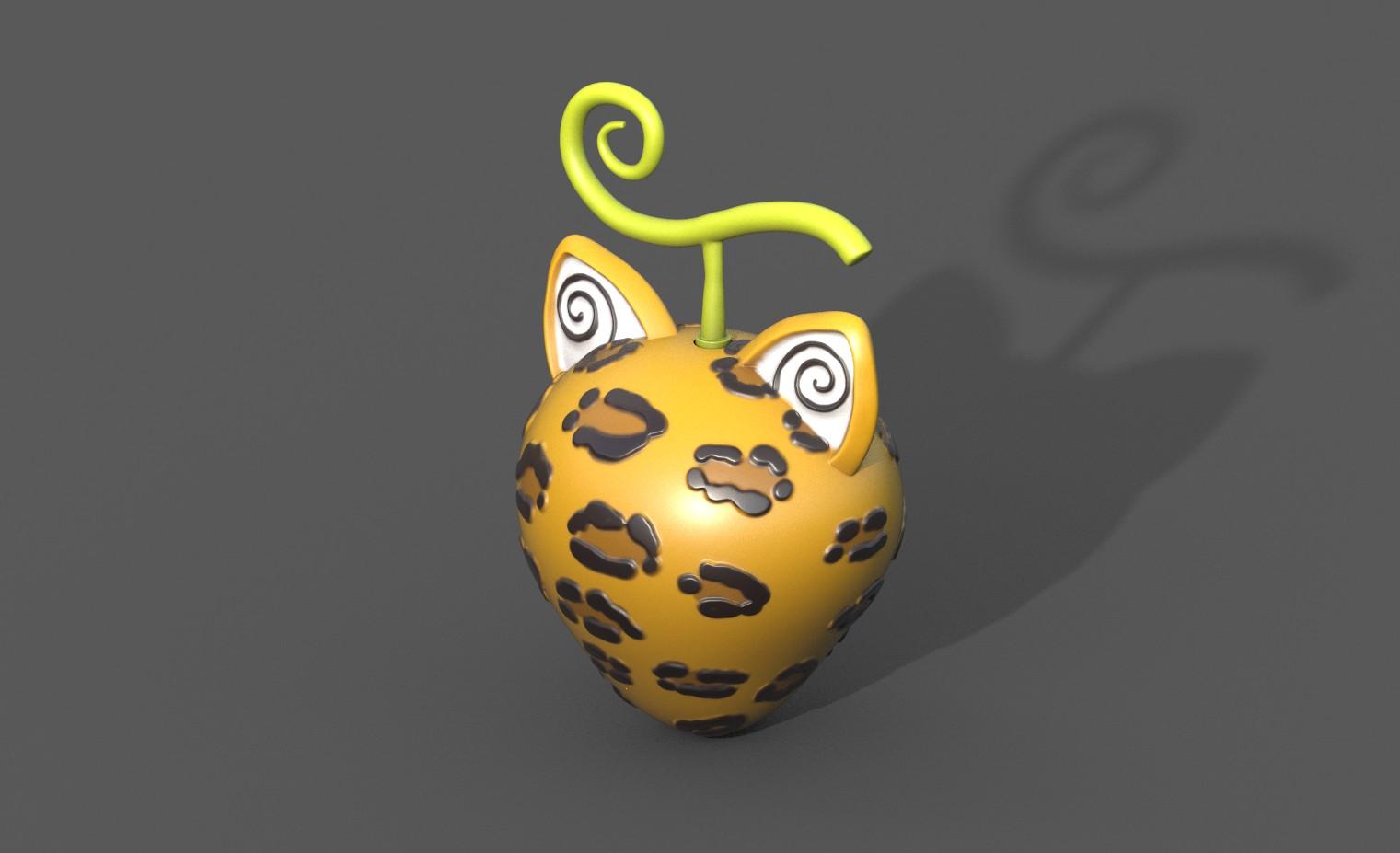 Neko Neko Devil Fruit 3d model