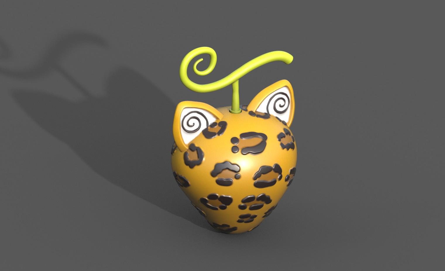 Neko Neko Devil Fruit 3d model