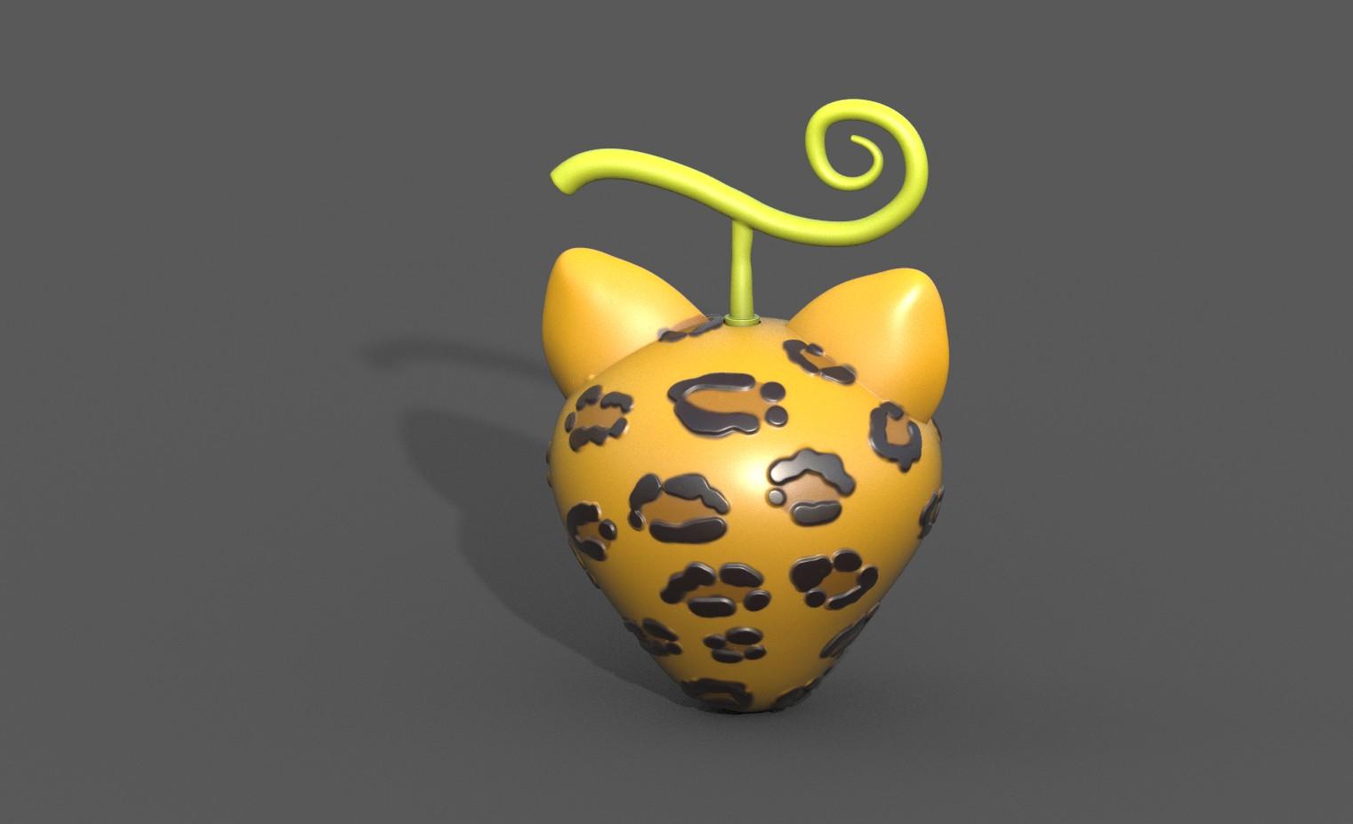 Neko Neko Devil Fruit 3d model