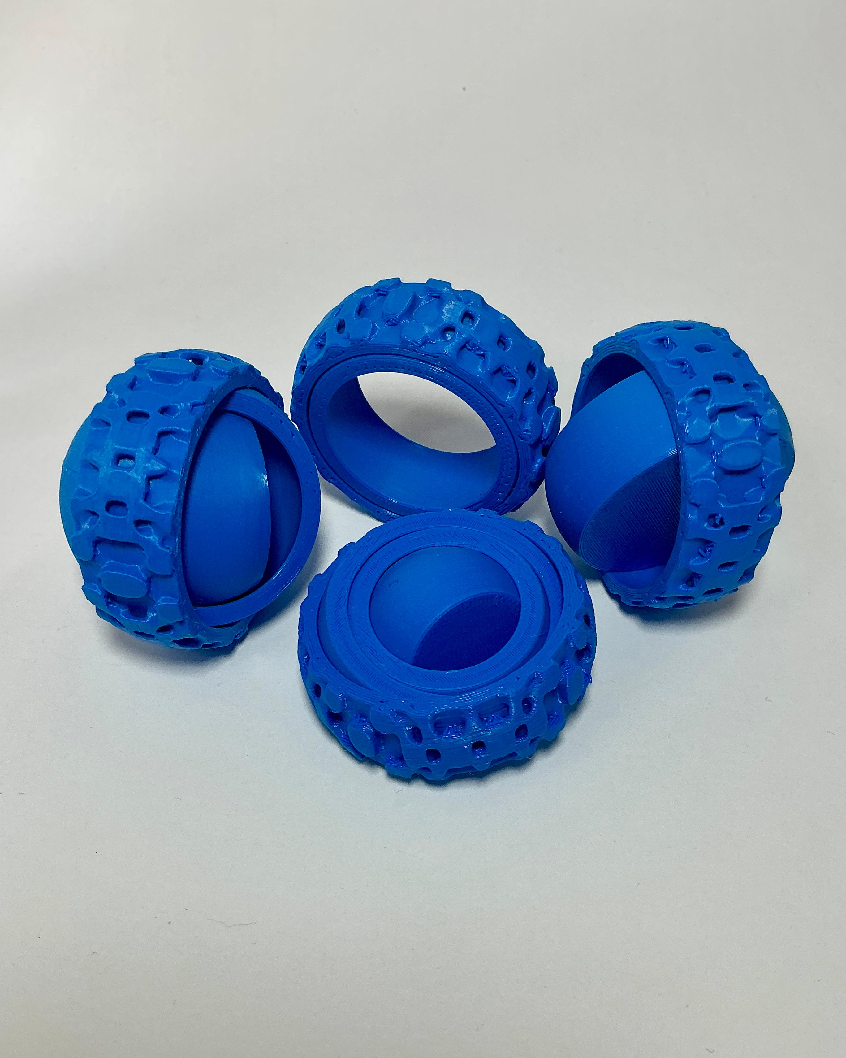 Spinning Lattice Fidgets 3d model