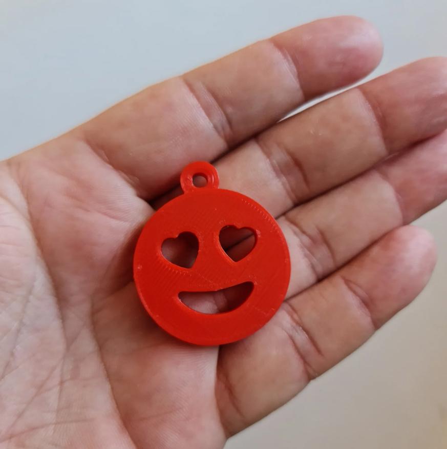 EMOJI KEYCHAIN FULL PACK 3d model