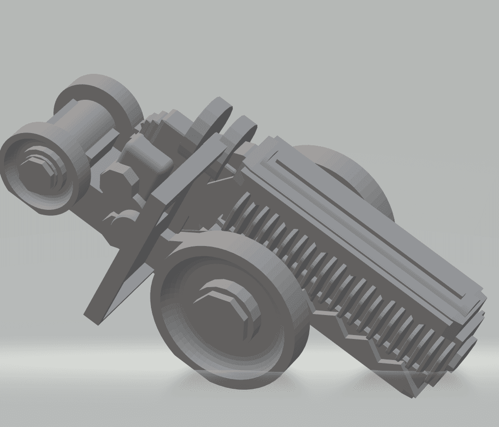 FHW: Smashing accelerator Cannon V1.2 3d model