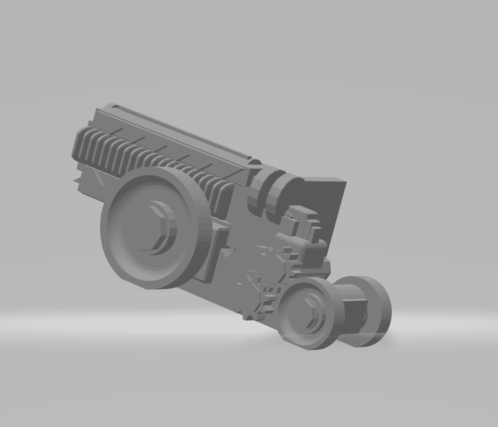 FHW: Smashing accelerator Cannon V1.2 3d model