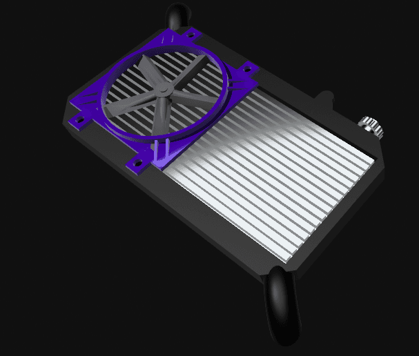 RC Drift Car 1:10 Intercooler V2 3d model