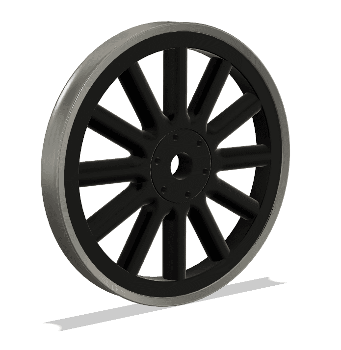 Model T Rim Coaster 3d model