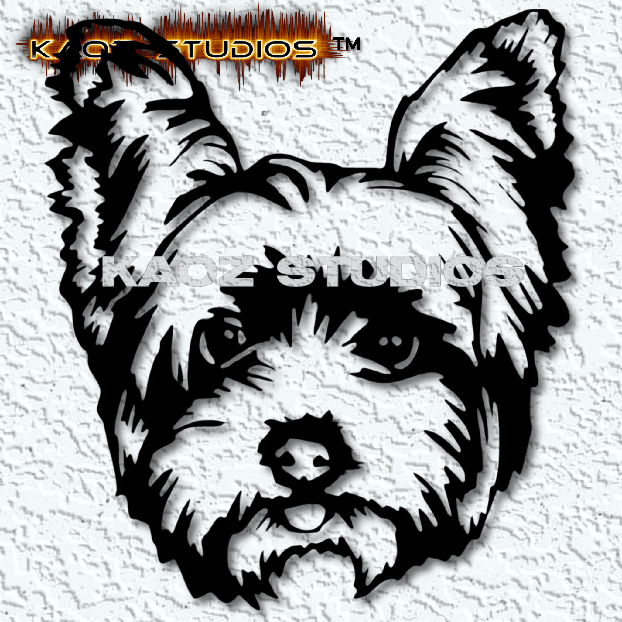 Yorkshire Terrier wall art Yorkie Wall Decor 3d model