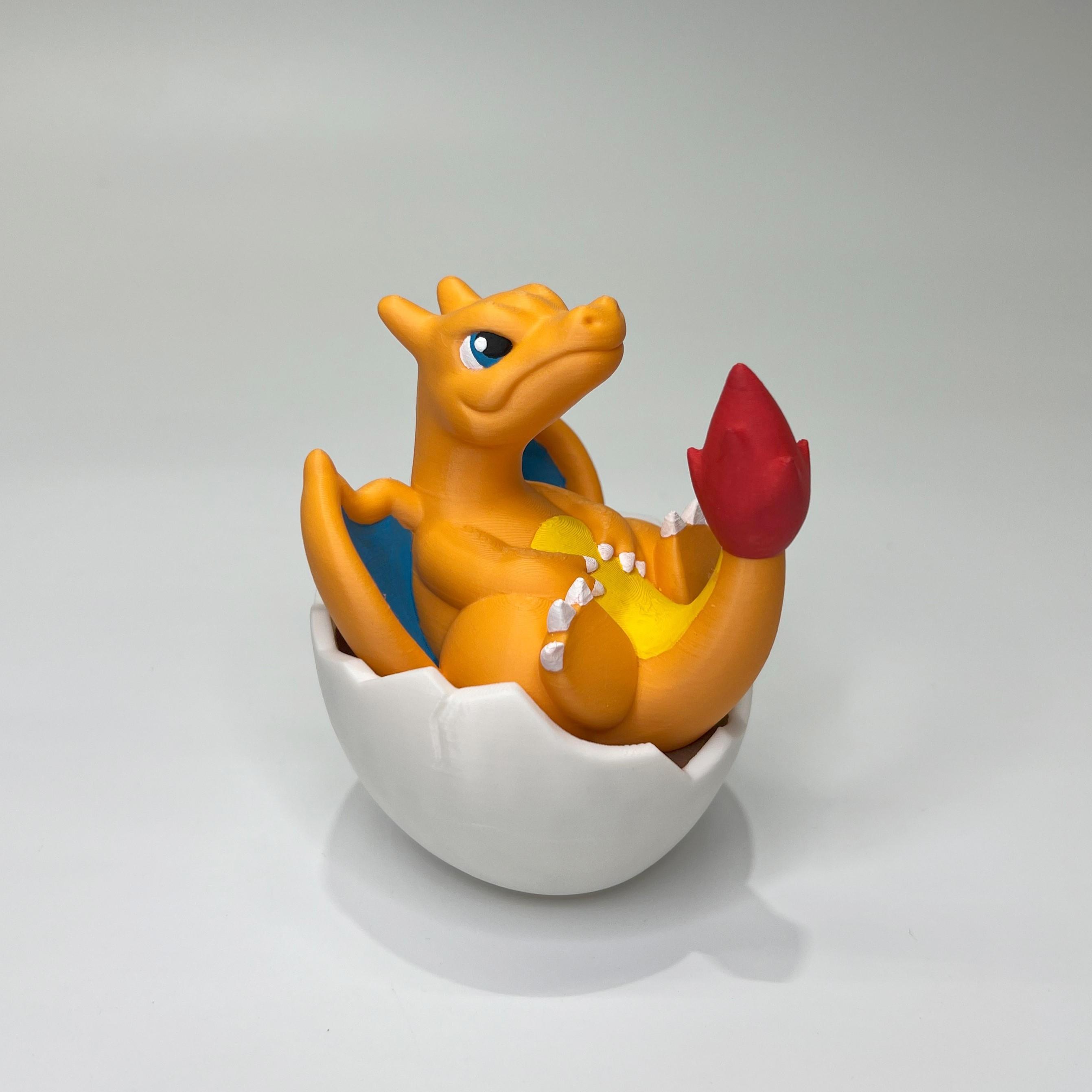 EasterDay Charizard Set (Easy Print No Supports) 3d model