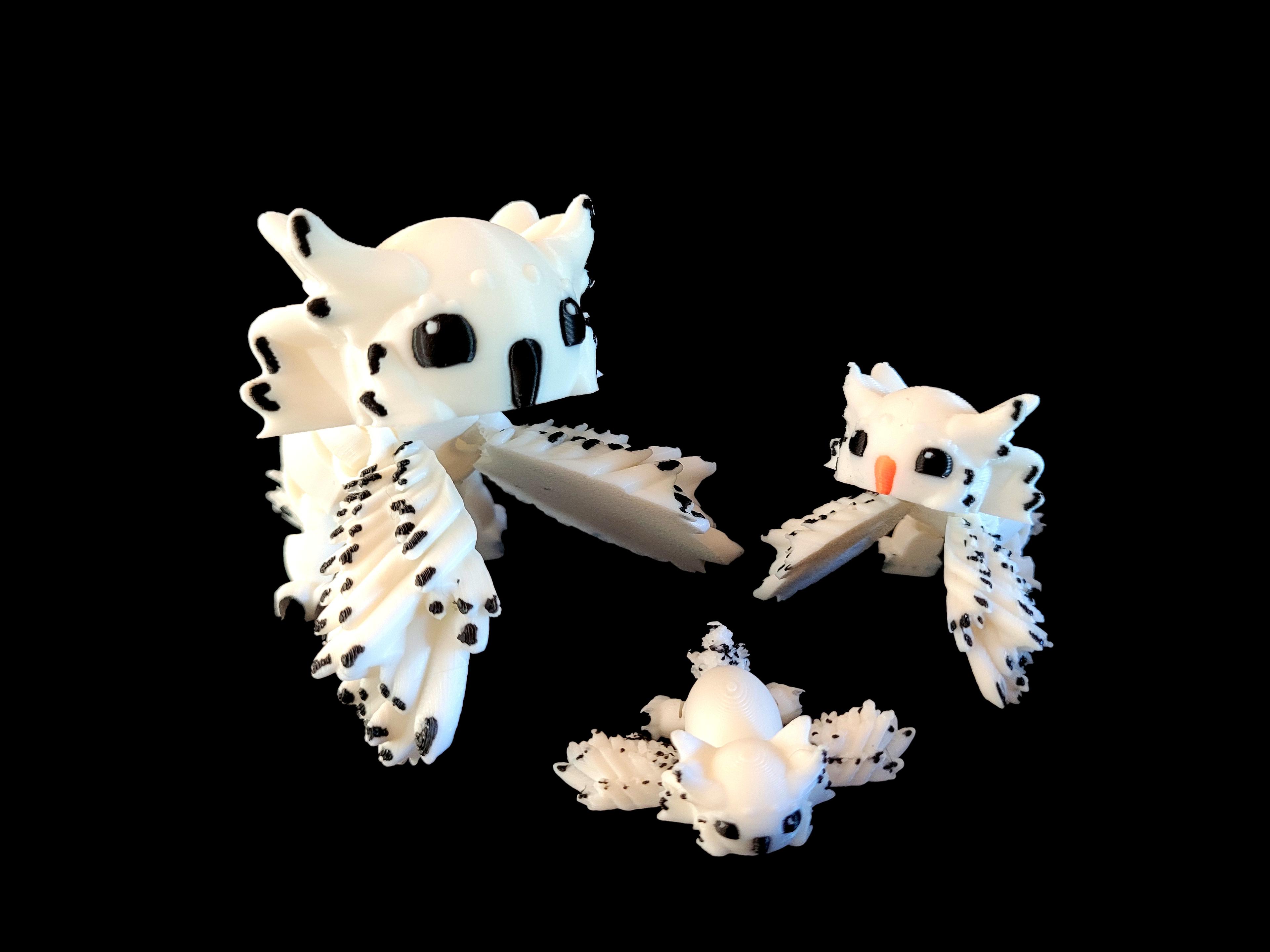 Snowie the snow owl *Commercial Version* 3d model