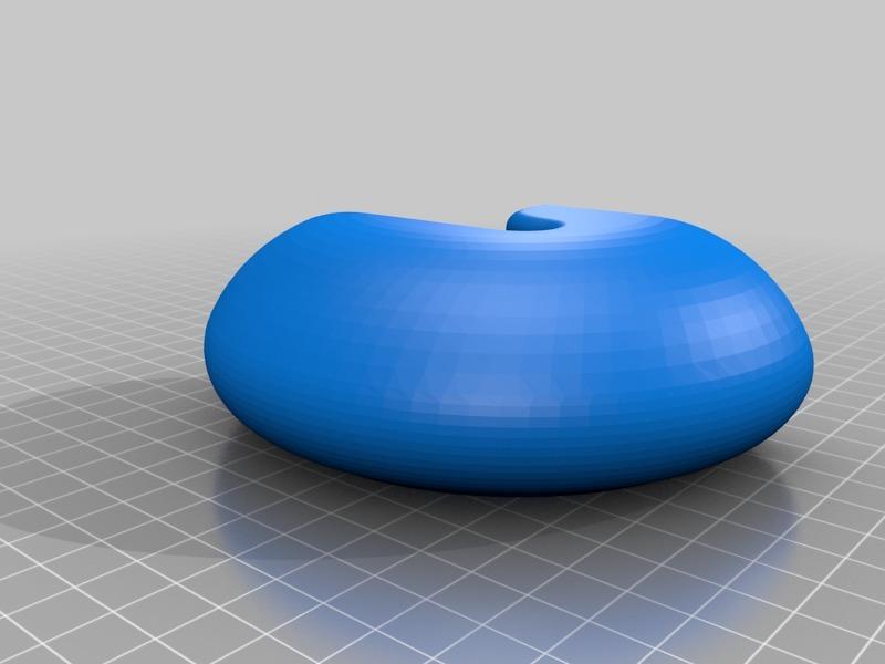 Organic Phone Speaker 3d model