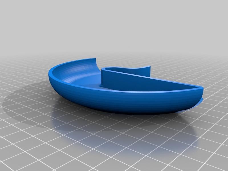 Organic Phone Speaker 3d model