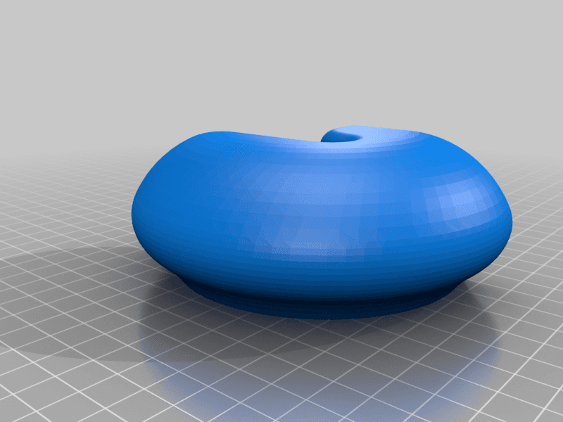 Organic Phone Speaker 3d model