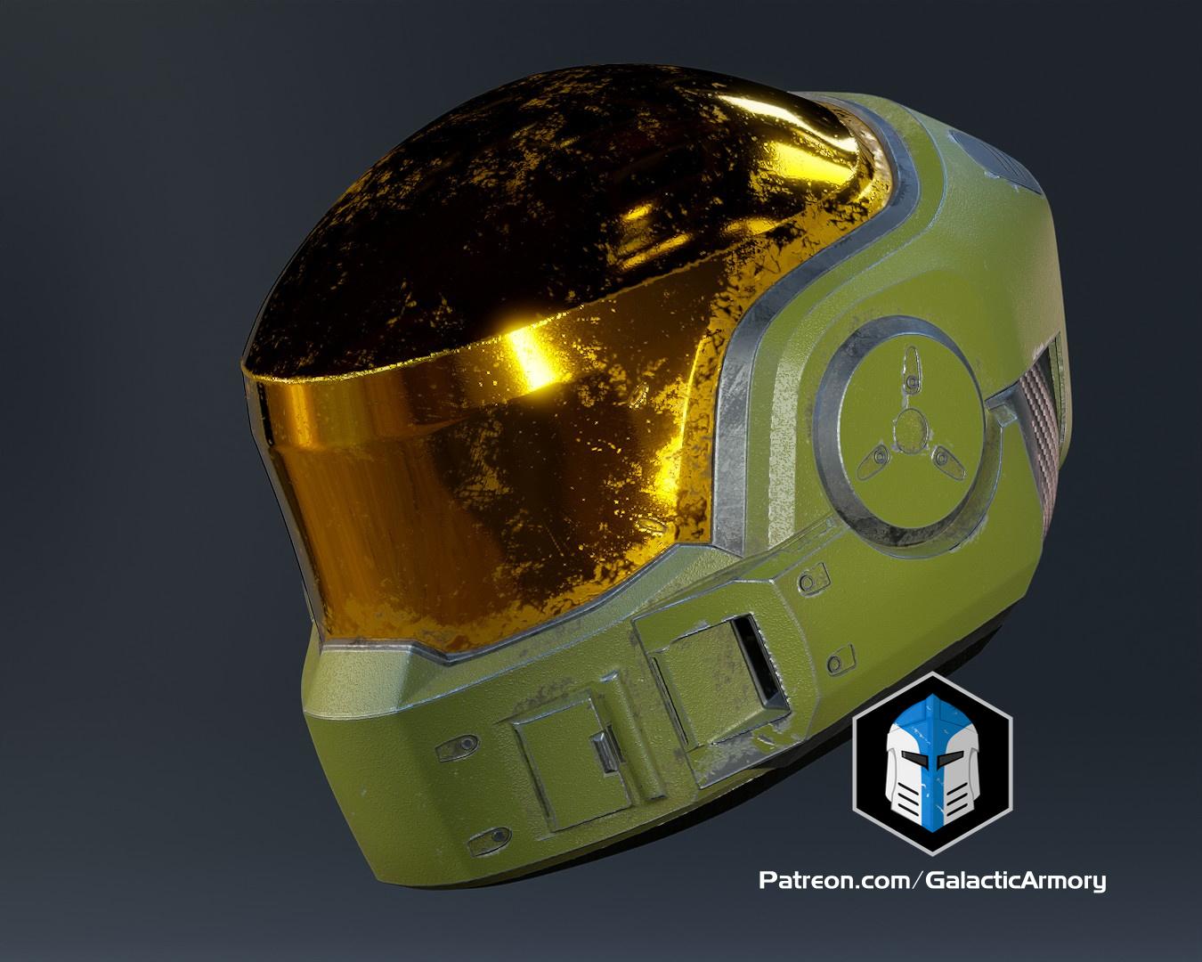 Halo Mirage Helmet - 3D Print Files 3d model