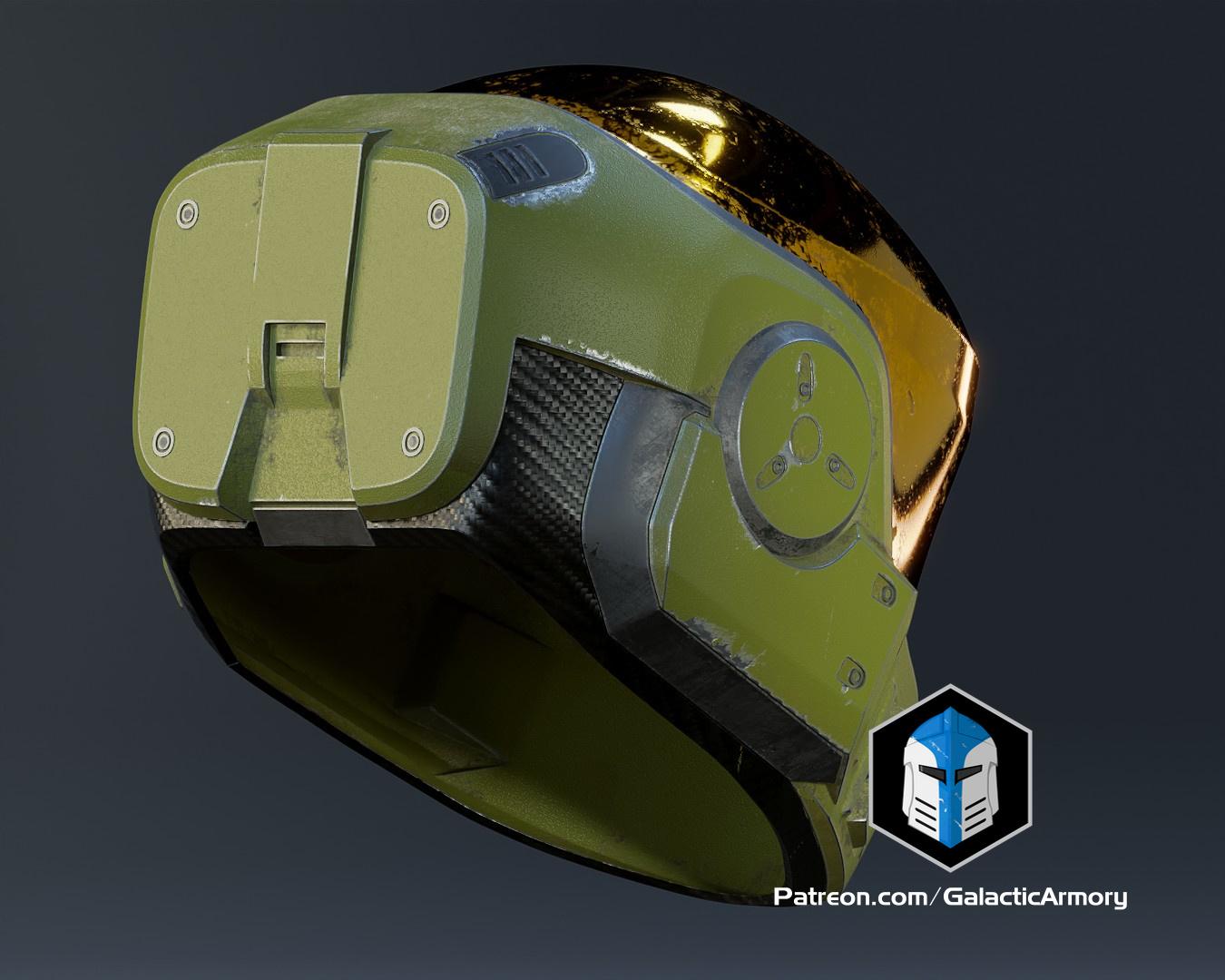 Halo Mirage Helmet - 3D Print Files 3d model