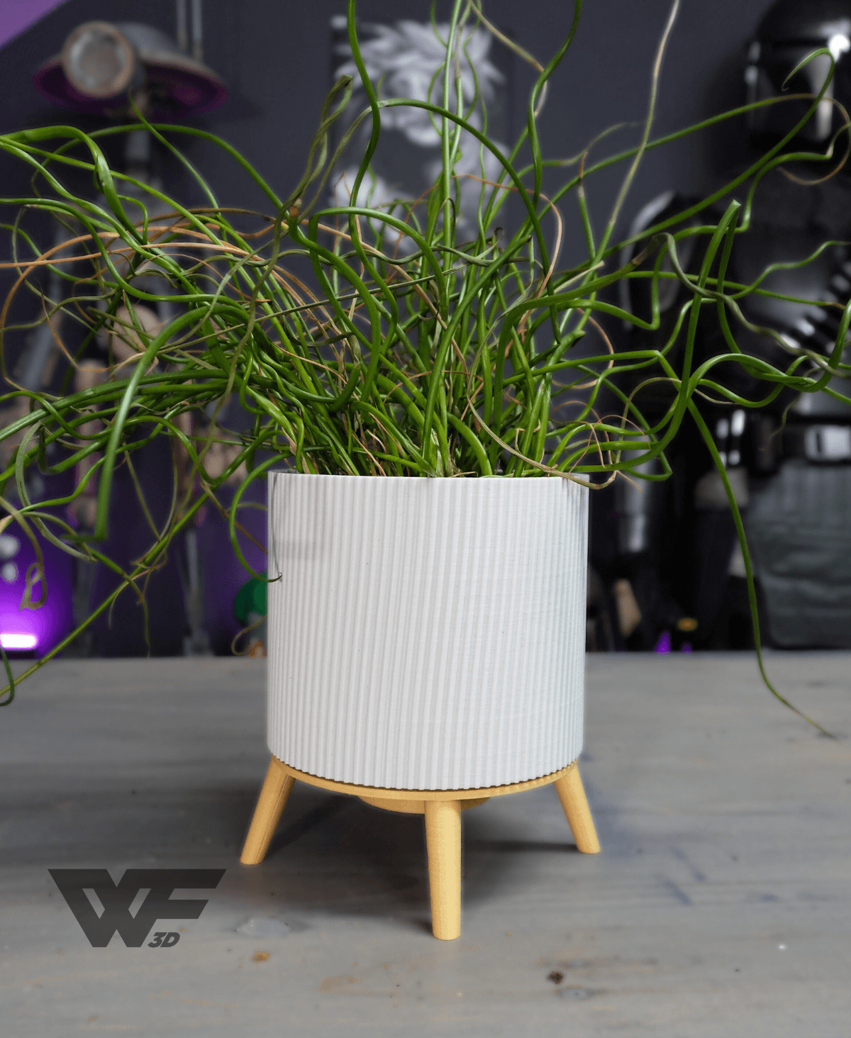 Scandi Flow Plant Pot 3d model