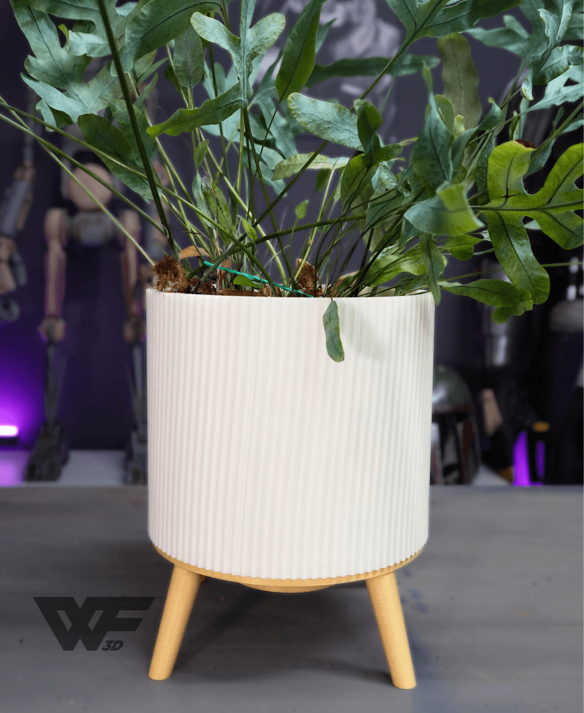 Scandi Flow Plant Pot 3d model