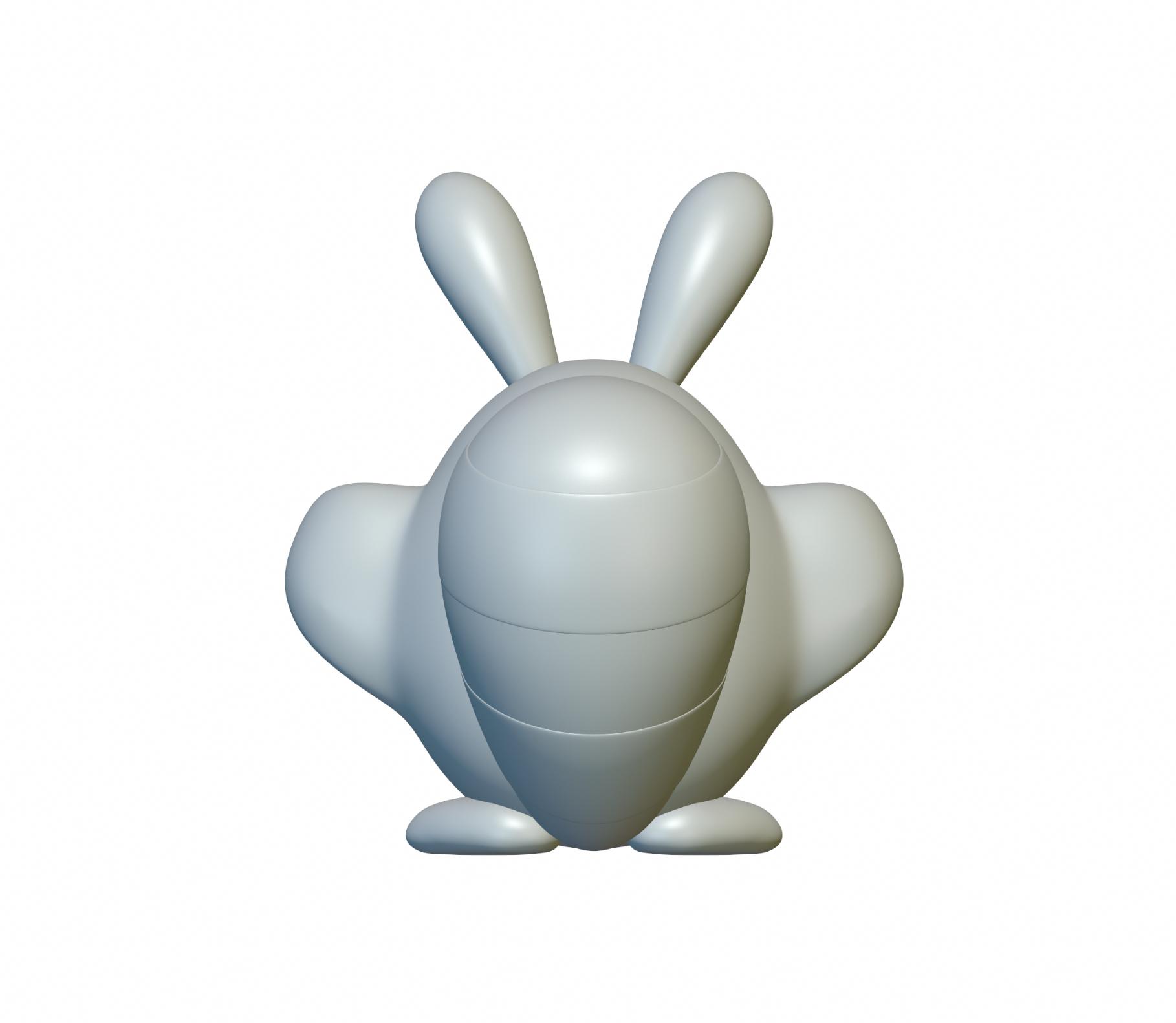 Pokemon Sentret #161 - Optimized for 3D Printing 3d model