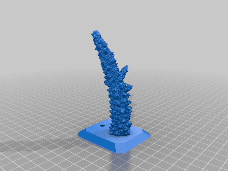 Coral arm hook 3d model